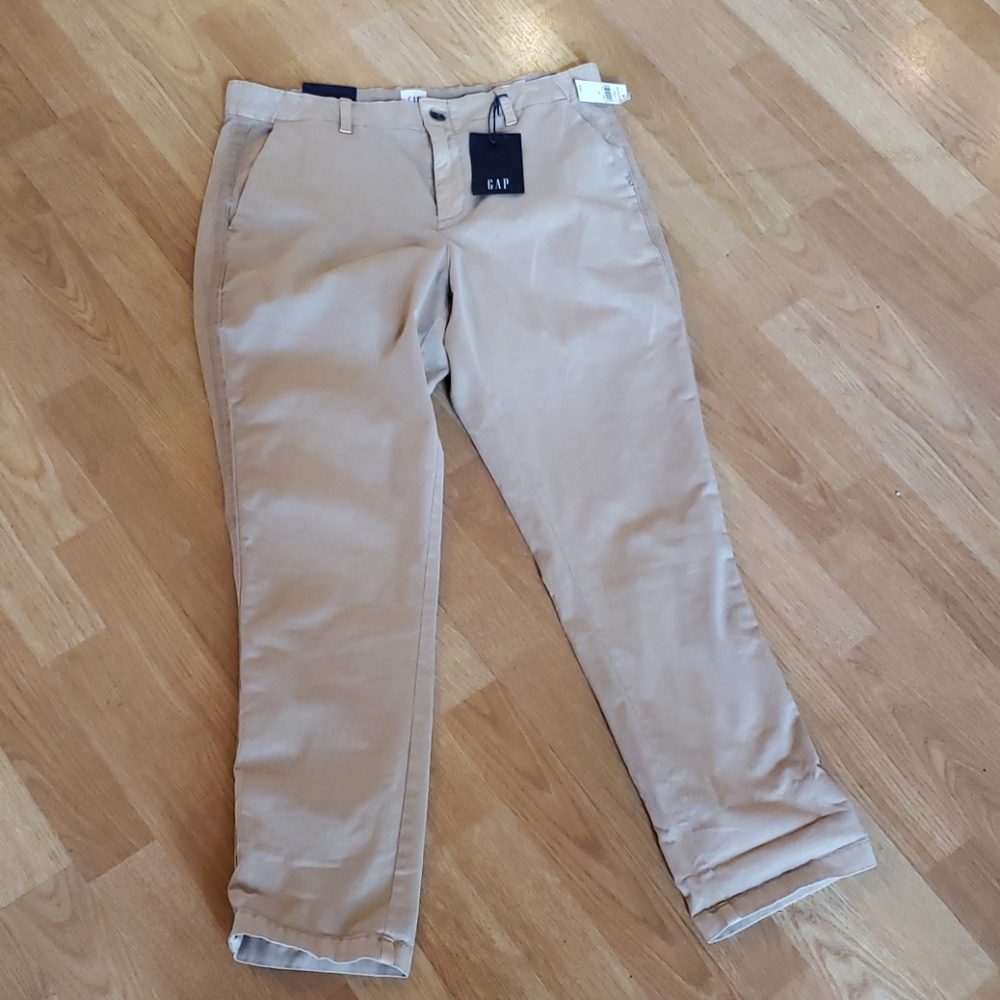 Women's size 10 gap girlfriend Chino pants nwt